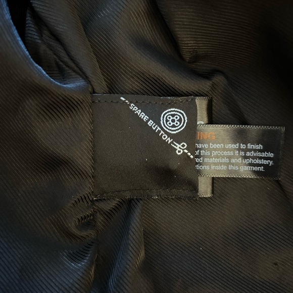 Barneys Originals Clara Black Napa Leather Moto Jacket | Small | Indie Sleeze - Picture 14 of 15